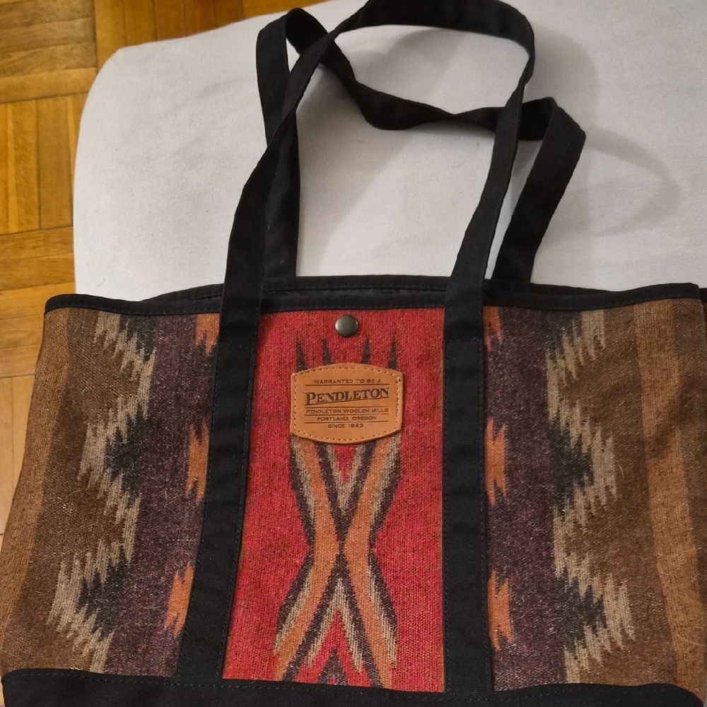 Pendleton Multicolor Patterned Tote Bag